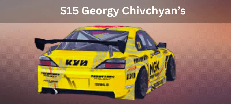 FR Legends‘ Nissan S15 Georgy Chivchyan’s Livery
