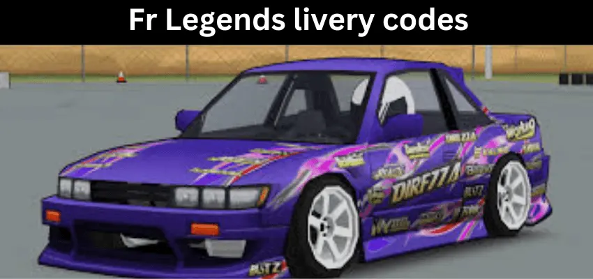 List of Fr Legends Livery Codes